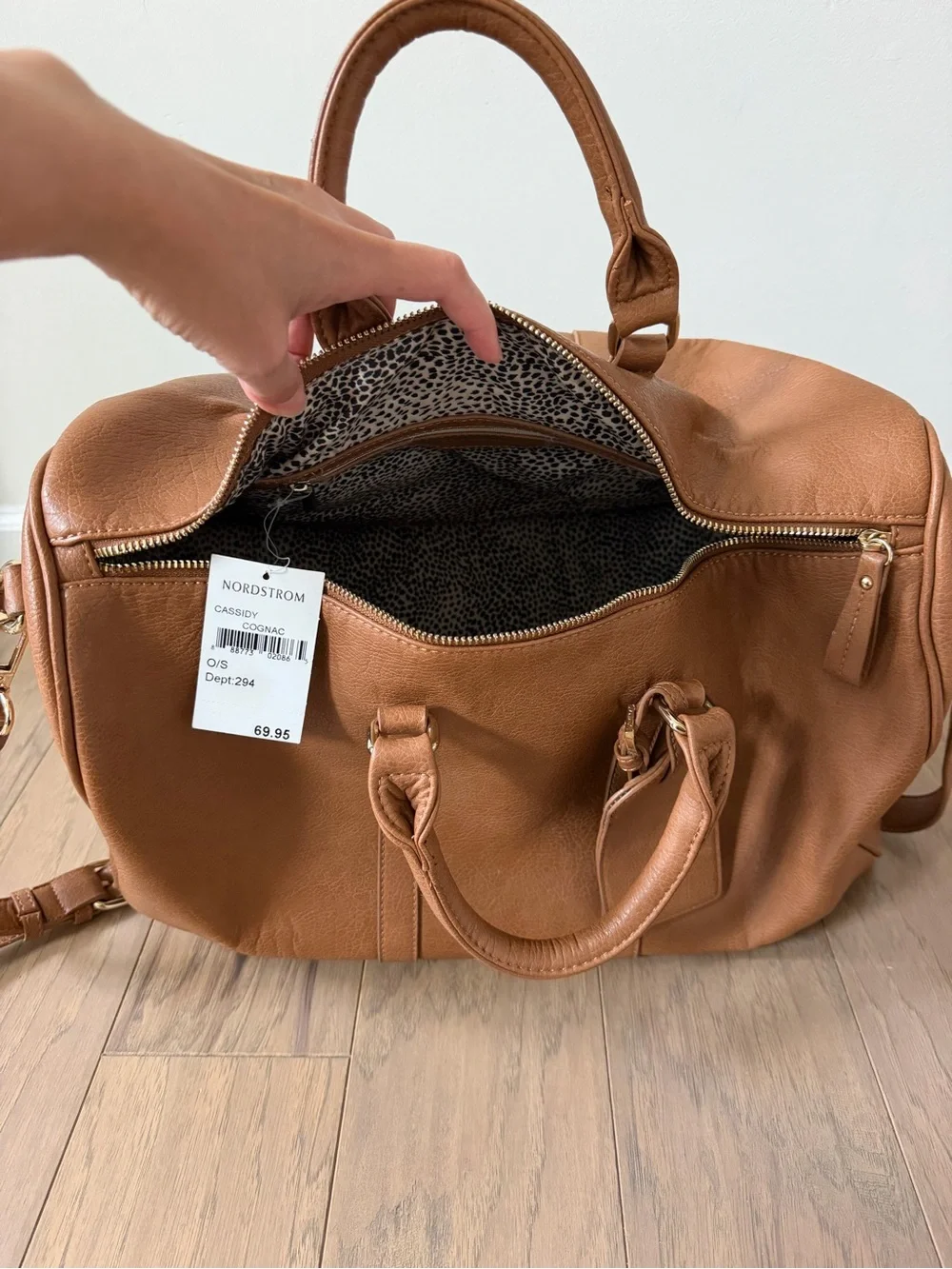 NWT Sole Society Cassidy Duffle Bag
